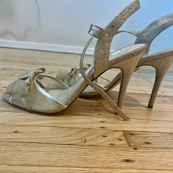 Nina New York - Gold Glitter Stilettos - Size 8.5/38.5 - Picture 3 of 8